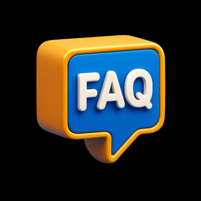 3D FAQ Icon